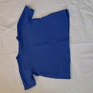 💥The Children's Place Boys Size 5/6 Blue Short Sleeve Shirt Top